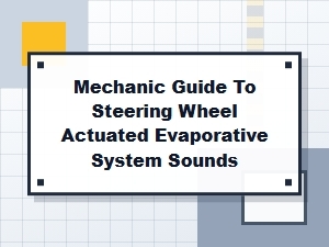 Analyzing Steering Wheel Actuated Evaporative System Sounds