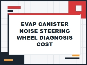 Evap Canister Noise: Steering Wheel Diagnosis and Cost